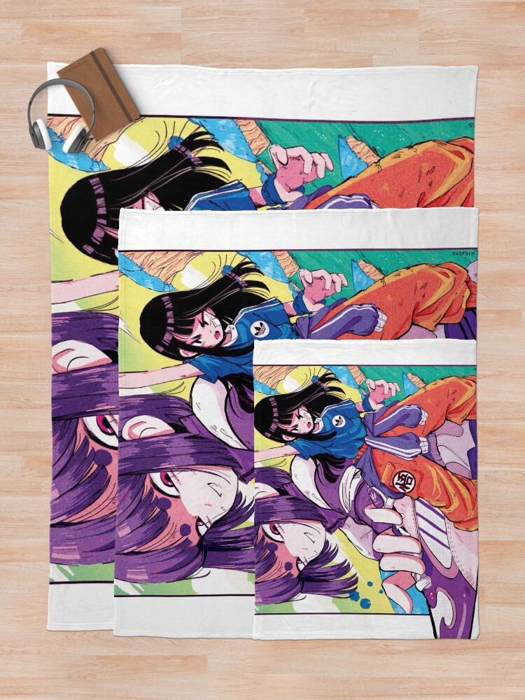 "anime" Throw Blanket by ahlaissuffering | Redbubble
