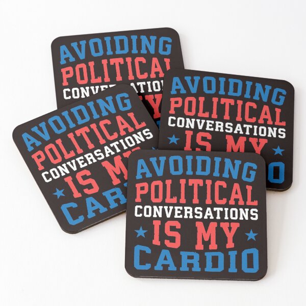 Item preview, Avoiding Political Conversation Is My Cardio designed and sold by larspat.