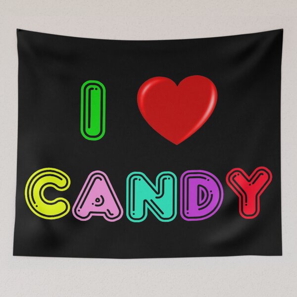Item preview, I Love Candy designed and sold by crizzinho.