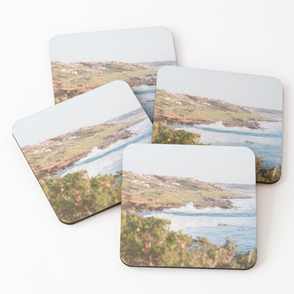 Item preview, Surf coastline at sunset designed and sold by StaySaltyArt.