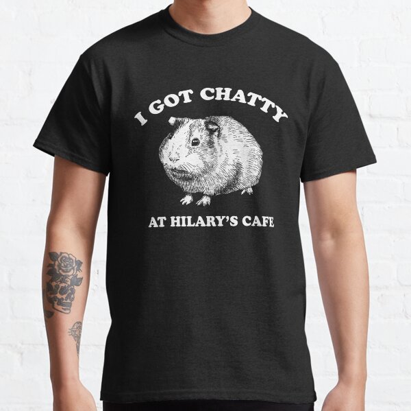 Vista previa del artículo con la obra «Camisa Fleabag | Me puse a hablar en el Café de Hilary», diseñado y vendido por Nada18.