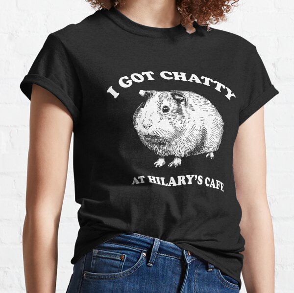 Vista previa del artículo con la obra «Camisa Fleabag | Me puse a hablar en el Café de Hilary», diseñado y vendido por Nada18.