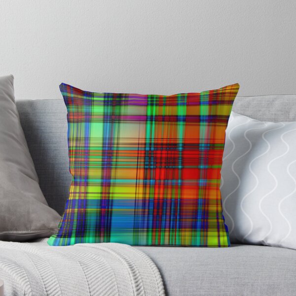 Item preview, Wild Abstract Plaid designed and sold by pugmom4.