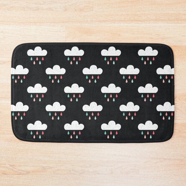 Item preview, Rain Clouds and Raindrops on Charcoal designed and sold by Daisy Beatrice.