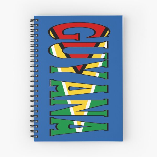 Item preview, Guyana Font with Guyanese Flag designed and sold by Havocgirl.