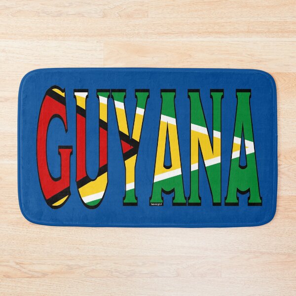 Item preview, Guyana Font with Guyanese Flag designed and sold by Havocgirl.