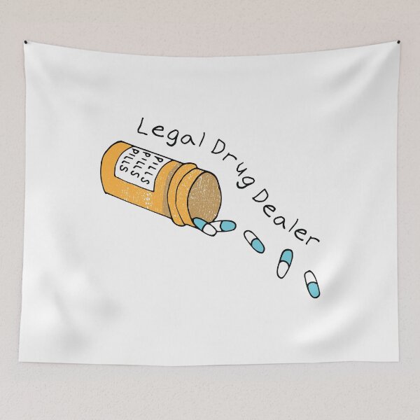 Item preview, Legal Drug Dealer  designed and sold by Geek-topia.