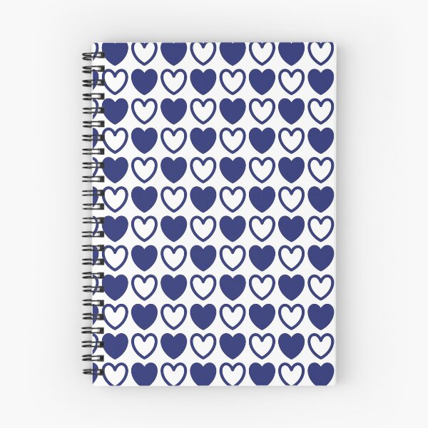 Item preview, Blue and White Hearts  designed and sold by lornakay.