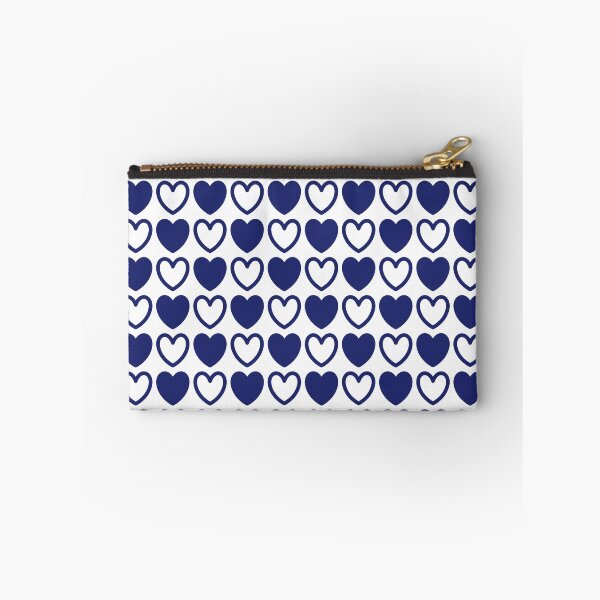 Item preview, Blue and White Hearts  designed and sold by lornakay.