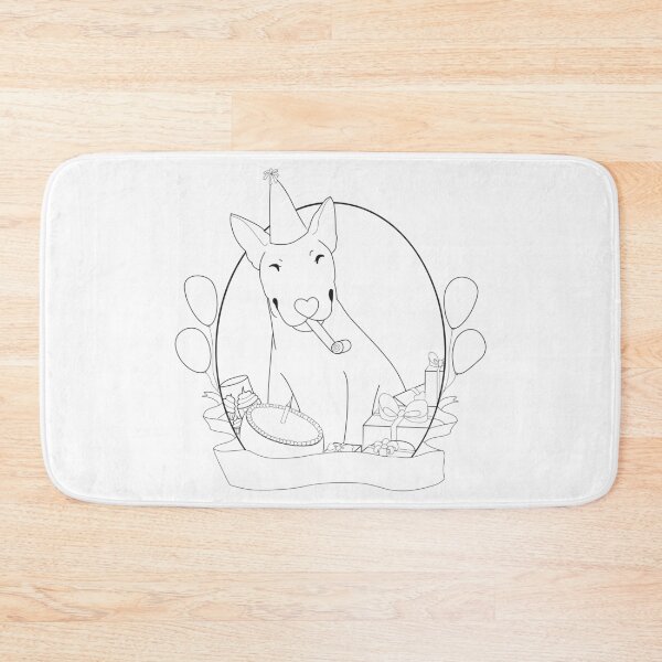 Item preview, Birthday Bull - Transparent designed and sold by Qtea.