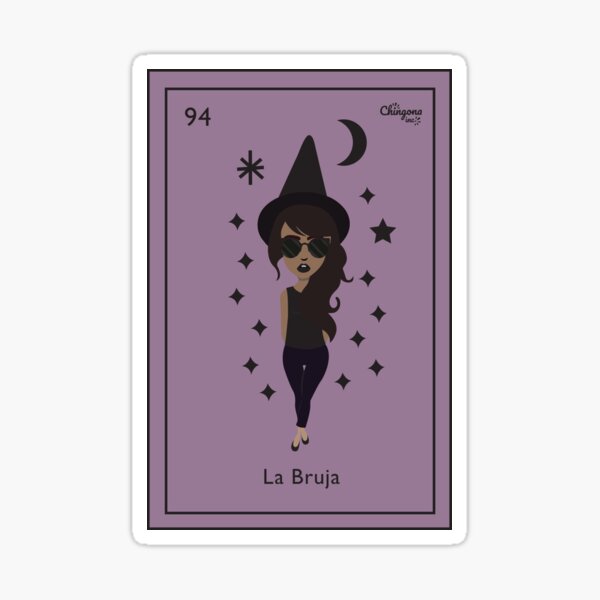 La bruja Pegatina