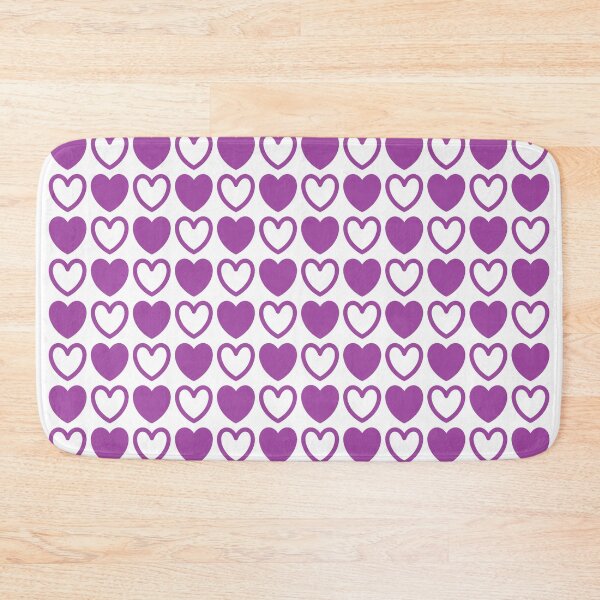 Item preview, Purple and White Hearts  designed and sold by lornakay.