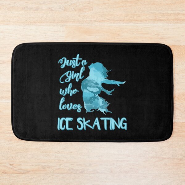 Item preview, Just a Girl who Loves Ice Skating Figure Skater  designed and sold by DeesDeesigns.