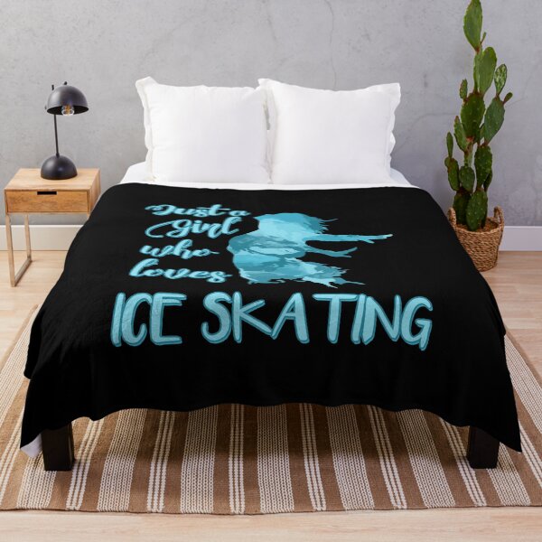 Item preview, Just a Girl who Loves Ice Skating Figure Skater  designed and sold by DeesDeesigns.