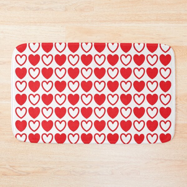 Item preview, Red and White Hearts  designed and sold by lornakay.