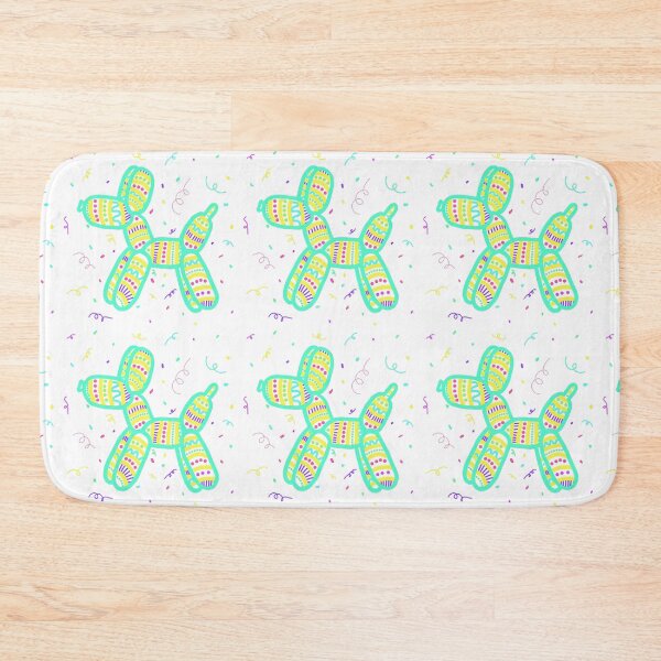 Item preview, Balloon Dogs Party in Green, Yellow designed and sold by Whoopsidoodle.