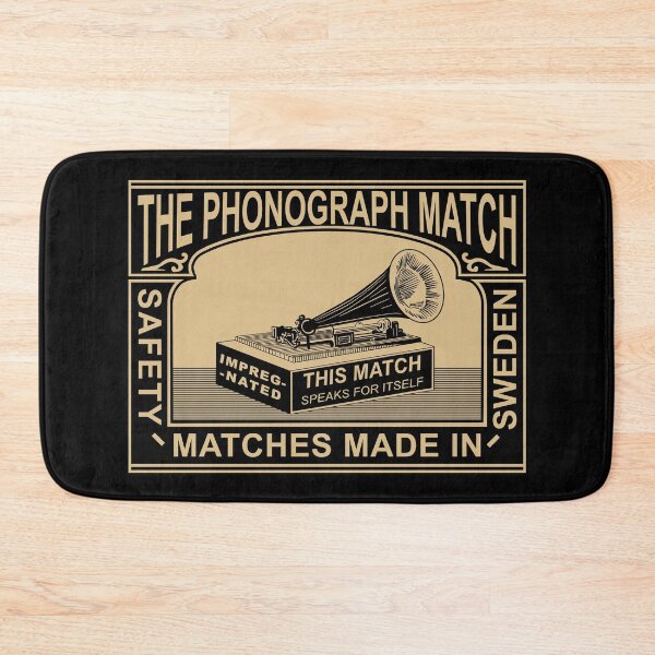 Item preview, The Vintage Phonograph Safety Matches designed and sold by rogue-design.