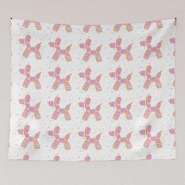 Item preview, Balloon Dogs Party in Orange, Purple designed and sold by Whoopsidoodle.