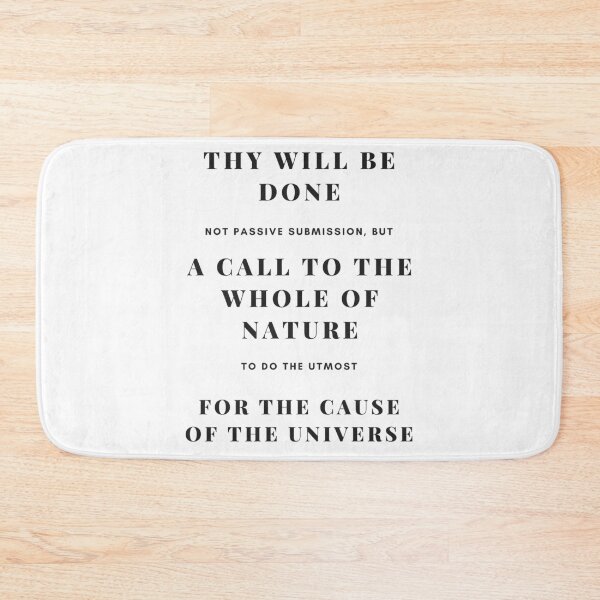 Item preview, Thy Will Be Done - Black On White designed and sold by 4wordsmovement.