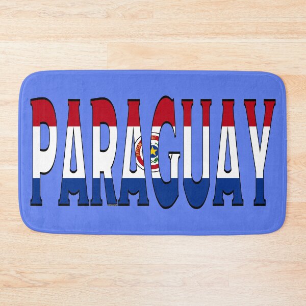 Item preview, Paraguay Font with Paraguayan Flag designed and sold by Havocgirl.