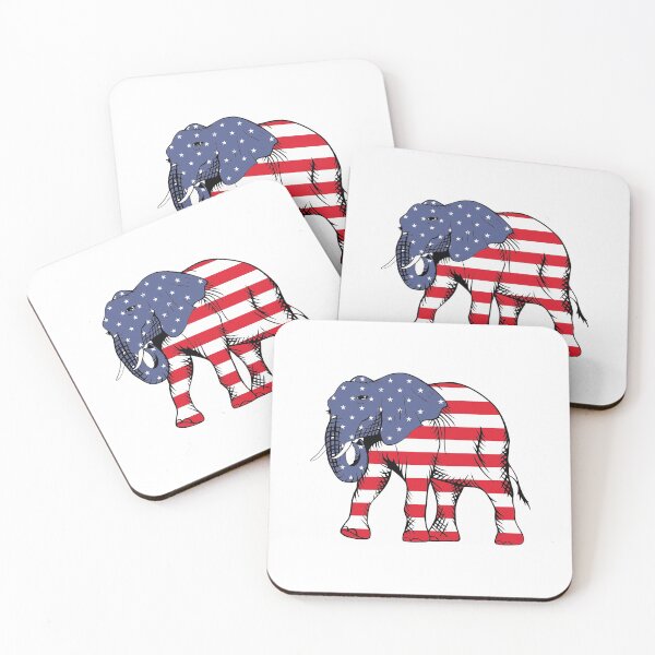 Item preview, Patriotic Elephant designed and sold by Zoozwear Apparel.