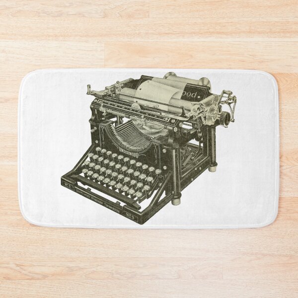 Item preview, Vintage Typewriter Underwood #5 designed and sold by RainyDayTees.
