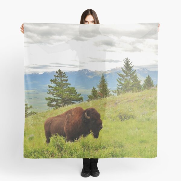 Spring Bison Scarf
