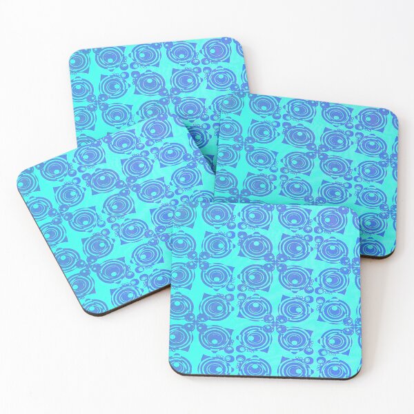 Item preview, JBcircles in teal designed and sold by Jerri McElroy.