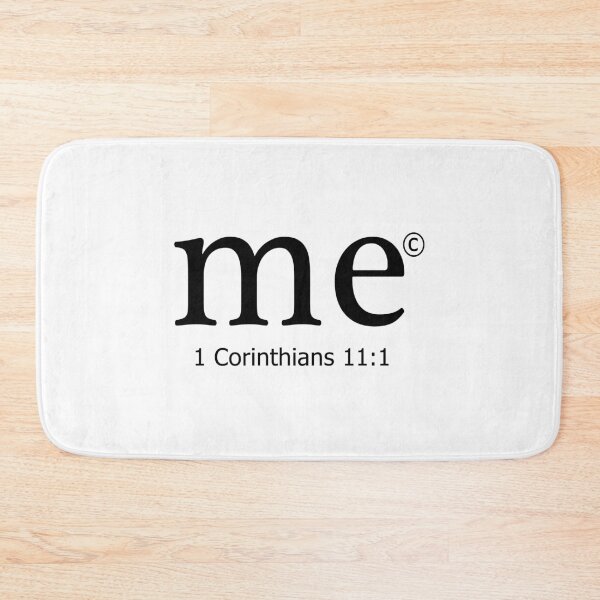 Item preview, Me And My Copyright - 1 Corinthians 11 1 - Light Version designed and sold by 4wordsmovement.
