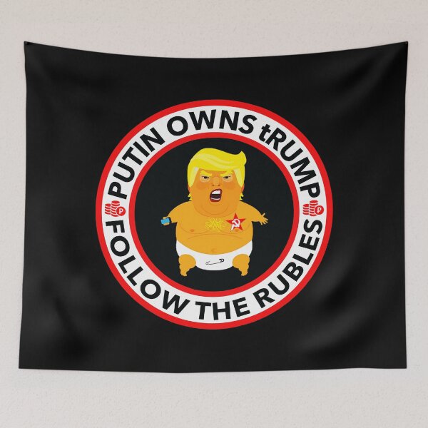 Item preview, Russia Owns tRUMP - Follow the Rubles designed and sold by Thelittlelord.