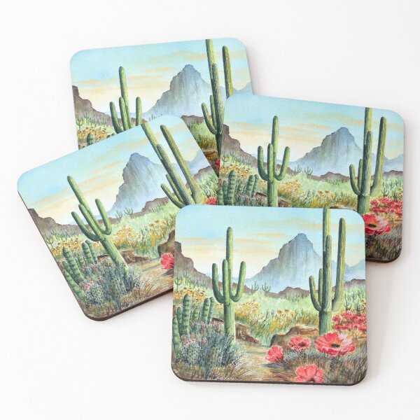 Item preview, Desert Cacti - After The Rains designed and sold by William Holkham.