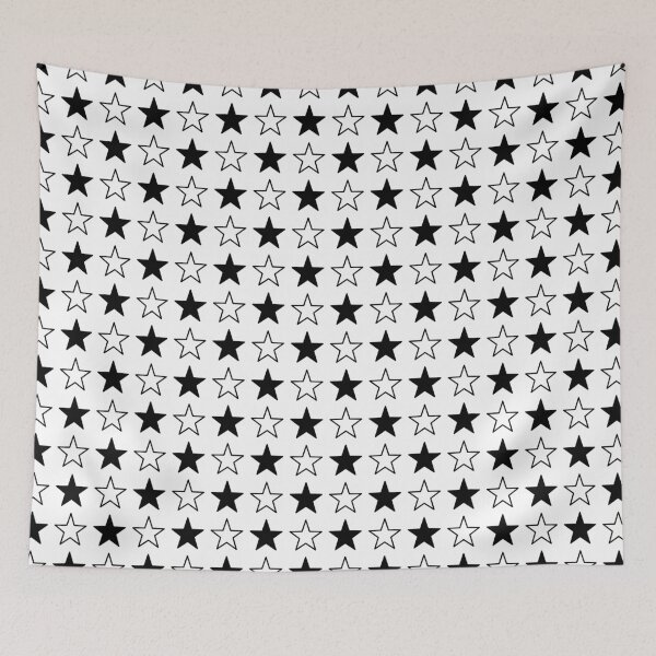 Item preview, Black and White Stars  designed and sold by lornakay.