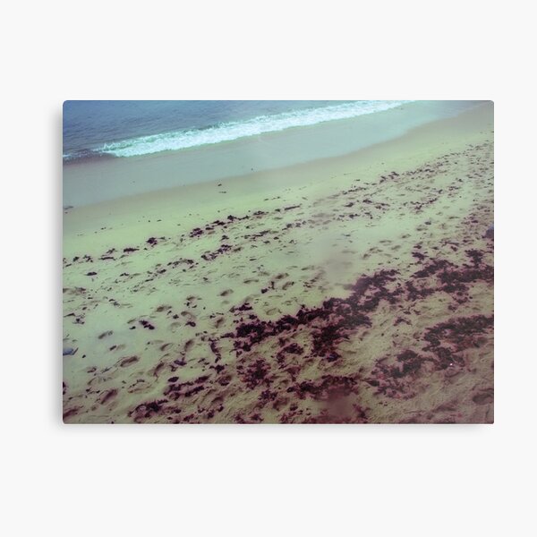the place at the sea where my tears stained my lens Metal Print