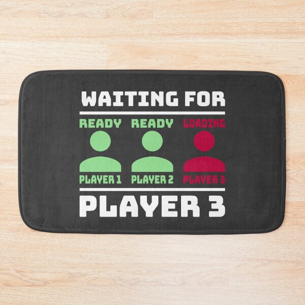 Item preview, Waiting for Player 3 Pregnancy Announcement designed and sold by Team150Designz.