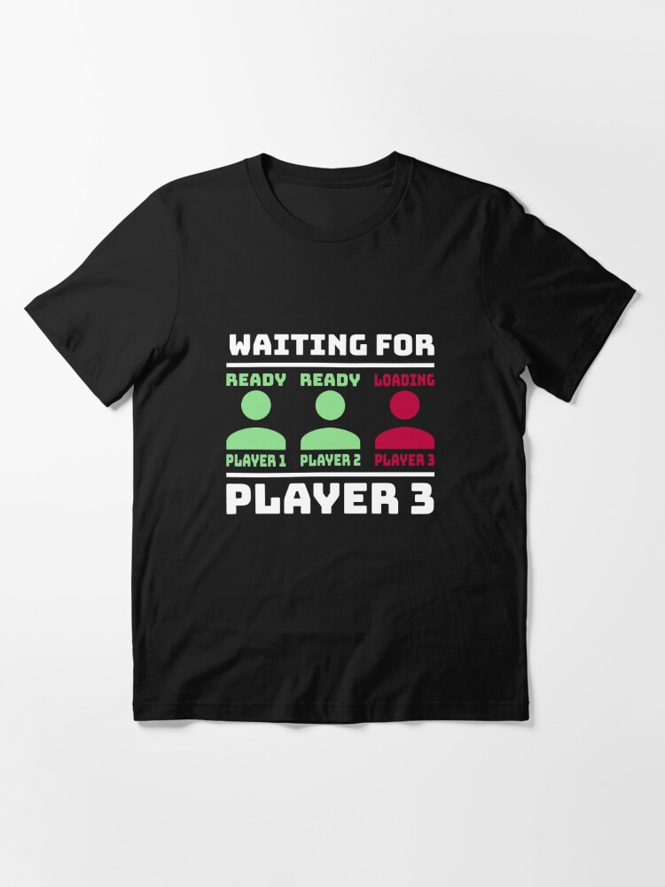 Funny Pregnancy Shirt Waiting For Player 3 Funny Baby Announcement Maternity  Shirt - Listentee