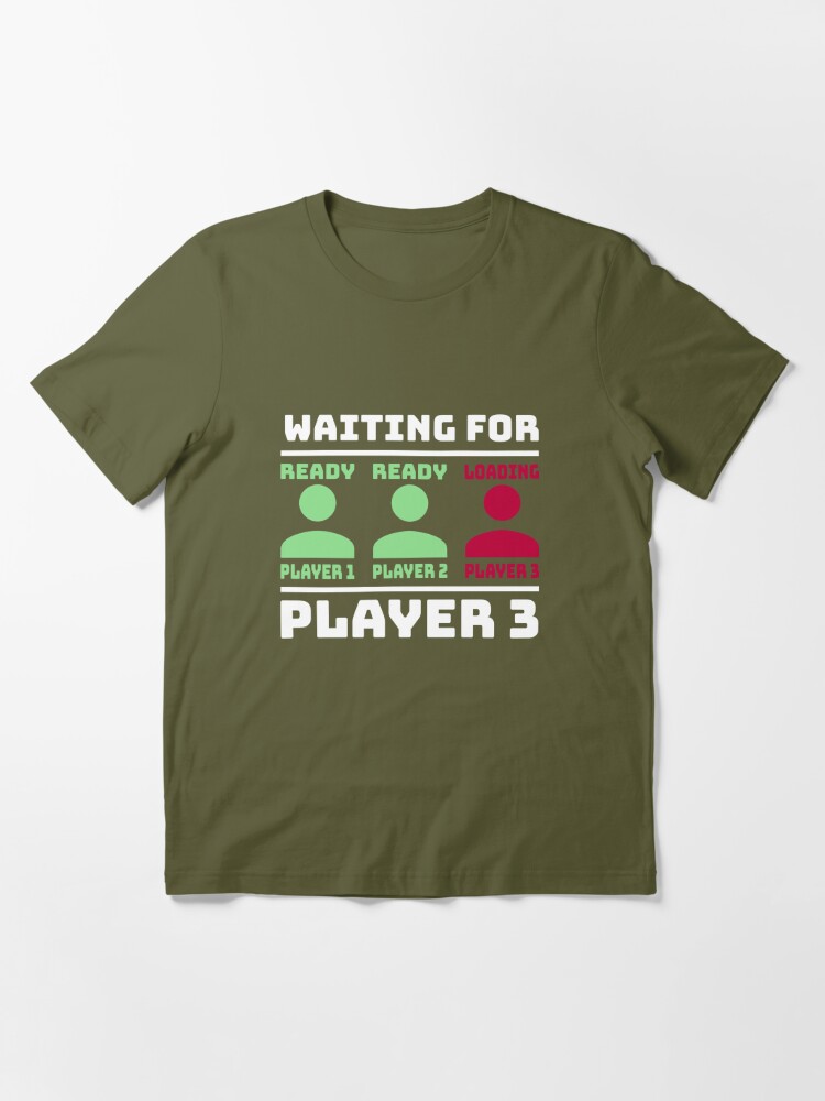 Funny Pregnancy Shirt Waiting For Player 3 Funny Baby Announcement Maternity  Shirt - Listentee