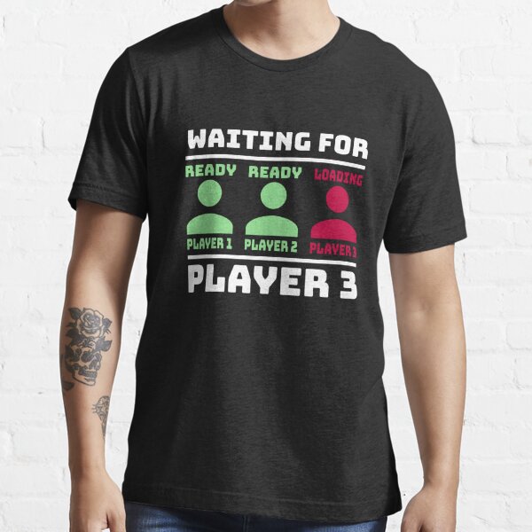 Funny Pregnancy Shirt Waiting For Player 3 Funny Baby Announcement Maternity  Shirt - Listentee