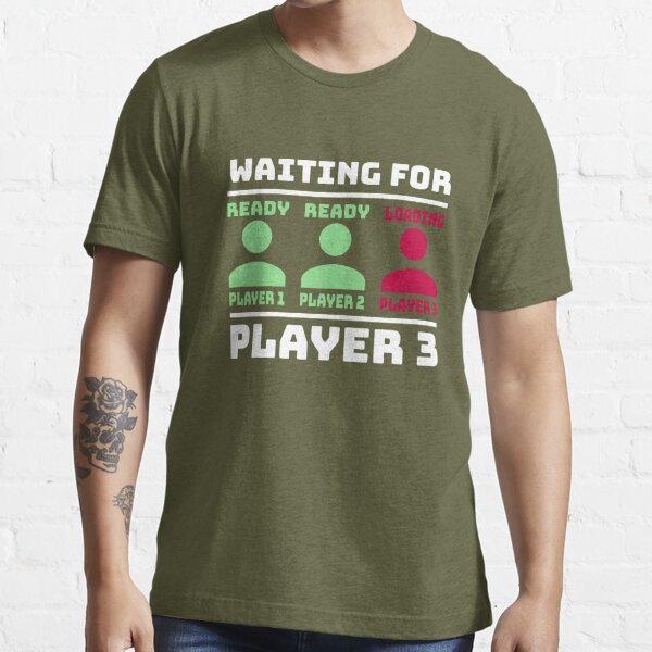 Funny Pregnancy Shirt Waiting For Player 3 Funny Baby Announcement Maternity  Shirt - Listentee