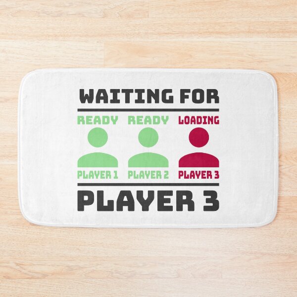 Item preview, Waiting for Player 3 Pregnancy Announcement designed and sold by Team150Designz.
