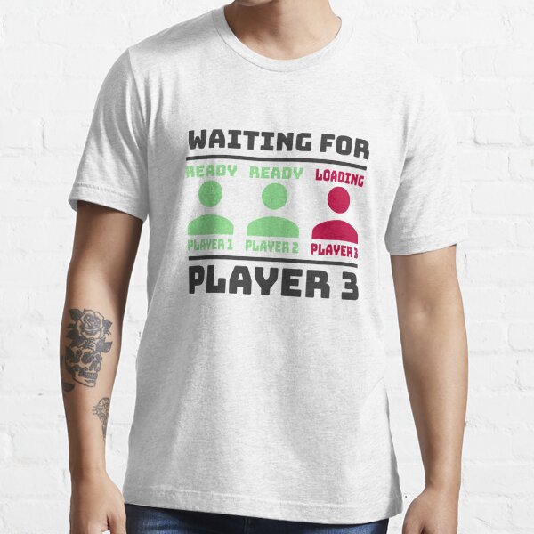 Funny Pregnancy Shirt Waiting For Player 3 Funny Baby Announcement Maternity  Shirt - Listentee