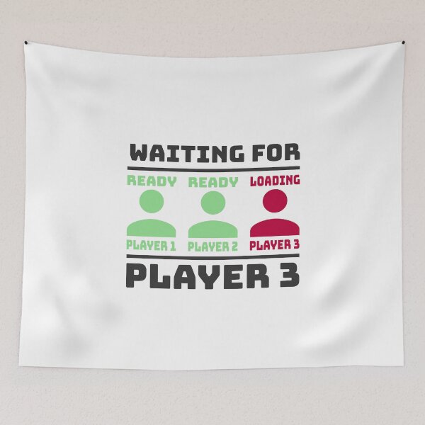 Item preview, Waiting for Player 3 Pregnancy Announcement designed and sold by Team150Designz.