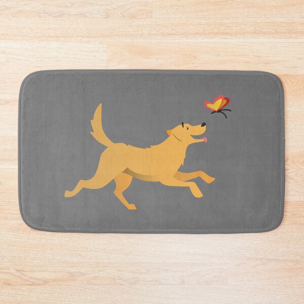 Item preview, Golden Retriever Chasing Butterfly designed and sold by EyeLoveAnimals.