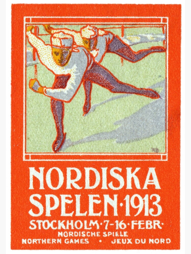 1913 Nordic Games Poster for Sale by historicimage