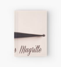 Ceci n'est pas Magritte - pipe Hardcover Journal