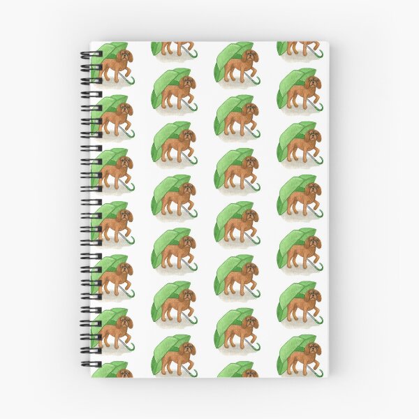 Item preview, Cavalier King Charles Spaniel - Green Umbrella Ruby designed and sold by jollyinu.