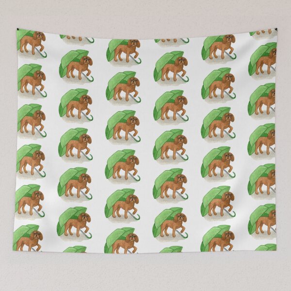 Item preview, Cavalier King Charles Spaniel - Green Umbrella Ruby designed and sold by jollyinu.
