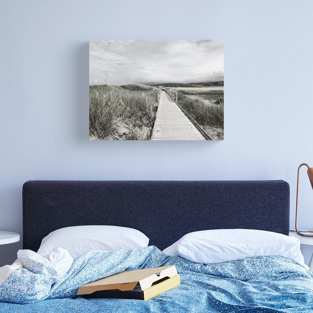 Inverness In Black and White Canvas Print