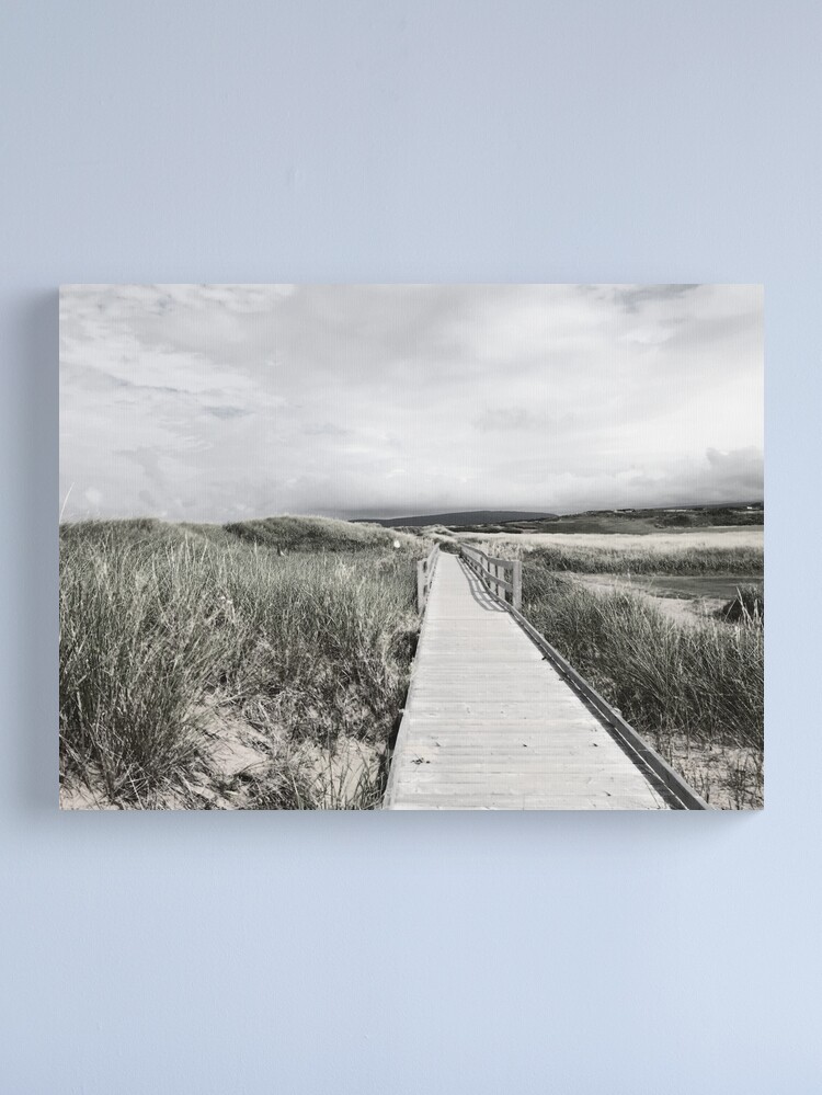 Alternate view of Inverness In Black and White Canvas Print