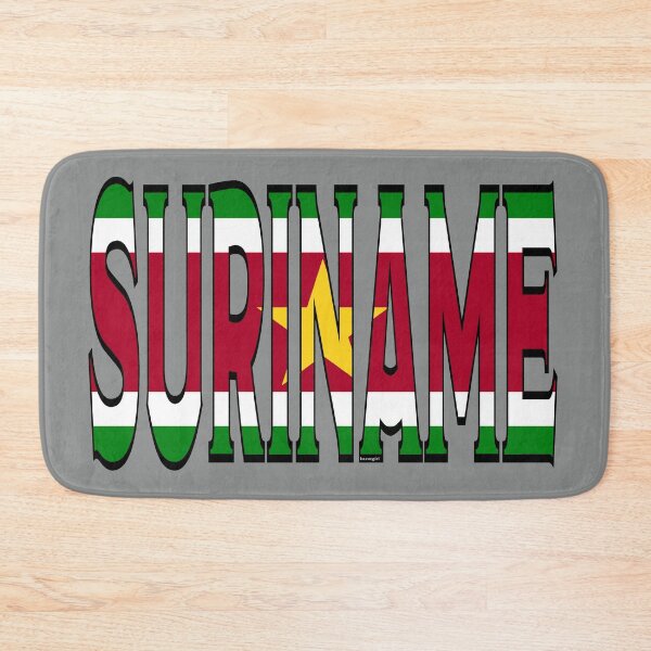 Item preview, Suriname Font with Surinamese Flag designed and sold by Havocgirl.
