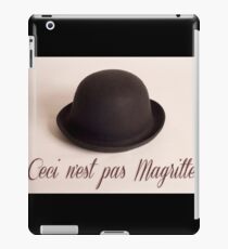 Ceci n'est pas Magritte - chapeau iPad Case/Skin